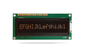 字符型車載液晶模塊JXD1601A FSTN 負(fù)顯 橙光