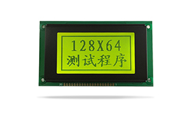 圖形點(diǎn)陣醫(yī)療器械液晶模塊JXD12864-1 黃綠屏